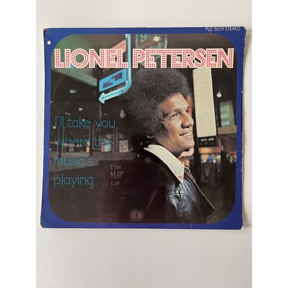 Lionel Petersen I'll Take You Where The Music's Playing LP 1975 PLC 5019 VG+